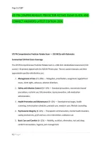 Ati Pn Comprehensive Predictor Retake Exam Guide And &NewLine;Correct Answers Latest Edition 2026