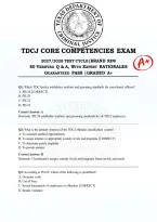TDCJ Core Competencies Exam 2027&sol;2028 BUNDLE &vert; 2 Full Exams &lpar;80 Q&A Each&rpar; &plus; 150 Question Bank &vert; Expert Rationales &vert; Guaranteed Pass Graded A&plus;