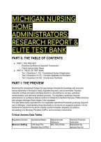 MICHIGAN NHA EXAM PREP 2026&sol;2027&colon; S-Tier Elite Test Bank & Regulatory Research Report &lpar;Grandmaster Questions&rpar;