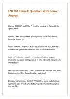 ENT 201 Exam -3 Questions With Correct Answers