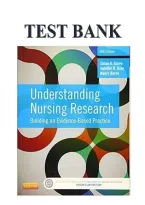 Test Bank For Understanding Nursing Research - 6Th Edition By Susan K Grove & Jennifer R Gray & Nancy Burns&NewLine;