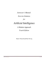 Solutions & Instructor Manual for Artificial Intelligence&colon; A Modern Approach 4th Edition
