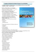 Pediatric Primary Care &lpar;Burns&comma; 7th Edition&rpar; &ndash; Complete Test Bank with Chapter-Wise Questions and Answers&NewLine;