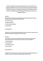 EPD V7 Certification Practice Exam 2026&ndash;2027 &vert; Environmental Product&NewLine;Declarations &lpar;EPD&rpar; & Life Cycle Assessment &lpar;LCA&rpar; &vert; Graduate & Professional&NewLine;Certification Exam Prep&comma; Comprehensive Study Guide&comma; Detailed Questions &&NewLine;Answers&comma; LCA Methodology&comma; EPD Stand