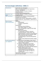 Farmacologie Definities deel 5 &vert; KU Leuven &vert; 2026&sol;27