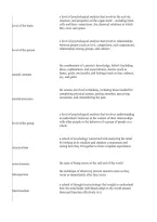 Psychology&colon; Brain&comma; Behavior&comma; and Research Methods &ndash; Study Guide