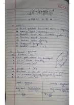Vector Handwritten Notes
