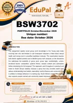 Bsw3702 Portfolio&colon; Oct&sol;Nov 2026 &lpar;Complete Answers&rpar; 2026 - Due October 2026