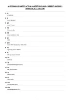 Ahfi Exam Updated Actual Questions And Correct Answers&NewLine;Verified 2027 Edition