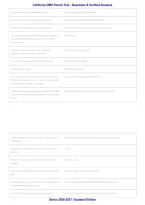 California DMV Permit Test - Questions & Verified Answers PDF - Complete Exam Prep 2026-2027