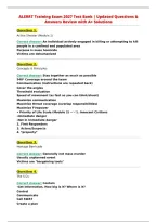 ALERRT Training Exam Test Ban3 Questions and Answers&NewLine;with Verified Solutions &vert; Latest Update 2026