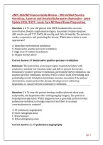 ANCC AGACNP Frances Guide Review &ndash; 200 Verified Practice Questions&comma; Answers and Detailed Informative Rationales - Latest Update 2026&sol;2027 &vert; Acute Care NP Board Exam Preparation 