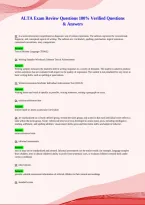 ALTA &lpar;1&rpar;-compressed Exam &vert; Questions and Answers&NewLine;with Verified Solutions &vert; Latest Update 2026