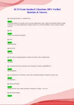 ALTA &lpar;9&rpar;-compressed Exam &vert; Questions and Answers&NewLine;with Verified Solutions &vert; Latest Update 2026