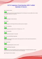 ALTA &lpar;10&rpar;-compressed Exam &vert; Questions and Answers&NewLine;with Verified Solutions &vert; Latest Update 2026
