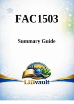 FAC1503 Summary Guide 
