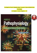 Test Bank for Porth's Pathophysiology Concepts of Altered Health States 11th Edition &NewLine;by Tommie L&period; Norris&comma; Chapters 1 - 52&NewLine;