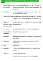 PSYC 255 Exam 1 - Liberty University w&sol; Dr&period; Friberg Test with Answers&NewLine;Rated A
