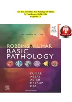 Test Bank for Robbins Basic Pathology 11th Edition &NewLine;by Vinay Kumar&comma; Abul K&period; Abba &NewLine;Chapters 1 - 24 &NewLine;