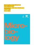 OpenStax Microbiology by Nina Parker&comma; Mark Schneegurt&comma; Anh-Hue Thi Tu&comma; Philip Lister and Brian M&period; Forster &vert; All Chapters &vert; Questions and Solutions - Test Bank