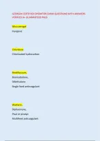Georgia Certified Operator Exam Questions With Answers &NewLine;Verified A&plus; Guaranteed Pass