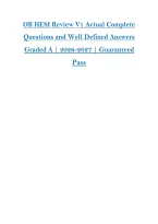 HESI RN OB&sol;Maternity V1 Exam Prep Bundle 2026&sol;2027 &vert; 220&plus; Practice Questions & Answers &vert; 4 Full Sets &plus; NGN Case Scenarios &vert; Detailed Rationales &vert; Comprehensive Review