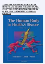 The Human Body in Health and Disease 8th Edition &ndash; All Chapters &ndash; Complete Test Bank and Study Guide