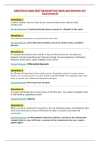 AMLS Post Exam 2027 Updated Test Bank and Answers &lpar;A&plus;&NewLine;Guaranteed&rpar;