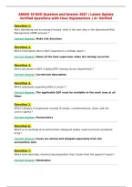 AMMO 18 NKO Question and Answer 2027 &vert; Latest Update&NewLine;Verified Questions with Clear Explanations &vert; A&plus; Verified
