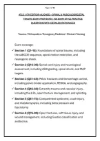 &NewLine;Atls 11Th Edition-Aligned &ndash; Spinal & Musculoskeletal &NewLine;Trauma Exam Prep Bank &vert; 100 Exam-Style Practice &NewLine;Questions With Detailed Rationales &NewLine; 