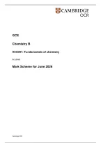 2026 A-LEVEL OCR CHEMISTRY B  - FUNDAMENTALS OF CHEMISTRY WITH MARK SCHEME  
