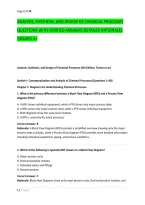 Analysis&comma; Synthesis&comma; And Design Of Chemical Processes &NewLine;Questions With Verified Answers Detailed Rationales &NewLine;Graded A&plus; 