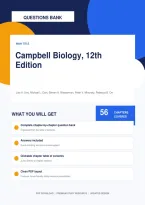 Campbell Biology 12th Edition Test Bank - All 56 Chapters Complete Question Bank with Answers 
