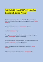  &NewLine;Apex-ANS Exam 2026&sol;2027 &ndash; Verified Questions & Correct Answers &NewLine; &NewLine; &NewLine;