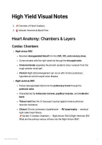USMLE Step 1 Cardiovascular System &lpar;CVS&rpar; Notes &vert; First Aid &plus; UWorld High-Yield 5-Pillar Guide&NewLine;