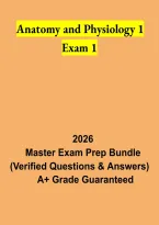Anatomy and Physiology 1 Exam 1 Study Guide &vert; A&P Practice Questions&comma; Review & Test Prep 2026