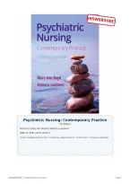 TEST BANK FOR Psychiatric Nursing&colon; Contemporary Practice &mdash; 7th Edition&NewLine;This TEST BANK FOR  Psychiatric Nursing&colon; Contemporary Practice&comma; 7th Edition study document provides a comprehensive review of psychiatric and mental-health nursing concepts&comma; with a st