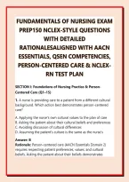Title&colon; Fundamentals of Nursing Exam Prep &ndash; 150 NCLEX Practice Questions