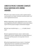 Asbestos Project Designer Complete Exam Questions With Verified&period;answers Pdf&NewLine;&NewLine;