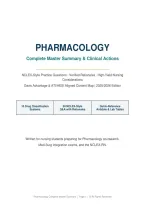 Pharmacology NR-293 High-Yield Study Guide &vert; Lilley's Pharmacology and the Nursing Process &vert; Cardiac&comma; Neuro&comma; Antibiotics & Endocrine Systems &vert; NCLEX Exam Prep