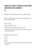 Asbestos Project Monitor Exam Script Questions With Answers&period;pdf&NewLine;&NewLine;