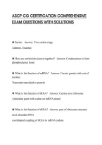Ascp Cg Certification Comprehensive Exam Questions With Solutions&period;pdf&NewLine;&NewLine;