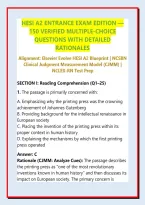 Title&colon; HESI A2 Entrance Exam Edition &ndash; Complete Nursing Admission Exam Study Guide