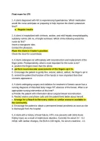 NUR 275 Final Exam &vert; Questions and Answers &vert; 2026&sol;2027 Update &vert; 100&percnt; Correct - Medgar Evers College&period;&NewLine;
