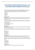 NH Counseling Jurisprudence Exam 2026 &mdash; Full&NewLine;Exam with verified answers and rationale