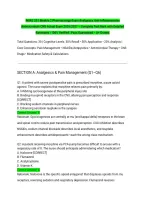 NURS 251 Pharmacology Modules 1-9 Bundle Portage Learning Actual Exam 2026&sol;2027 &ndash; Complete Test Bank with Detailed Rationales &vert; 100&percnt; Verified &vert; Pass Guaranteed &ndash; A&plus; Graded