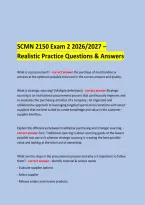  &NewLine;SCMN 2150 Exam 2 2026&sol;2027 &ndash; &NewLine;Realistic Practice Questions & Answers &NewLine; &NewLine;