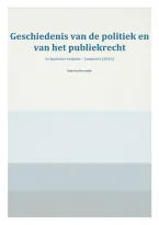 Geschiedenis Politiek & Publiekrecht &vert; KU Leuven &vert; 2026&sol;27