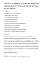 Ct Hvac Contractor Exam Practice Questions And Correct Answers &lpar;Verified&NewLine;Answers&rpar; Plus Rationale 2027 Q&A&vert; Instant Download Pdf&rsqb; &ndash; Questions And&NewLine;Answers &vert; Verified And Well Detailed Answers &vert; Plus Rationales &vert; Guaranteed&NewLine;Pass &vert; Latest Exam Update