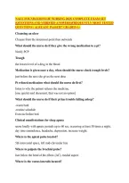 Nace Foundations Of Nursing 2025&vert; Complete Exam Set &lpar;Questions And Verified Answers&rpar;Frequently Most Tested Questions &vert; Already Passed&excl;&excl; Graded A&plus;